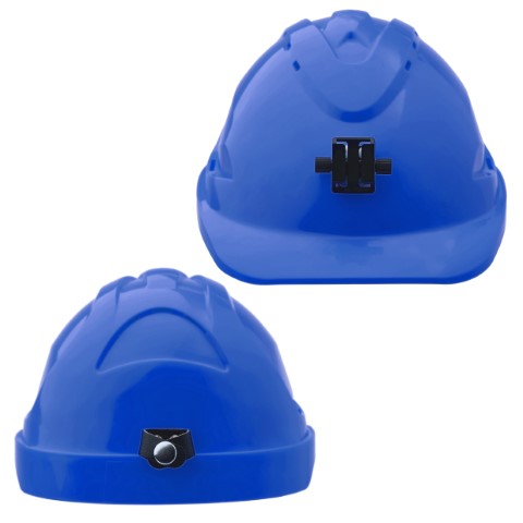 PROCHOICE V9 HARD HAT VENT LAMP BRACKET PUSHLOCK HARN - BLUE